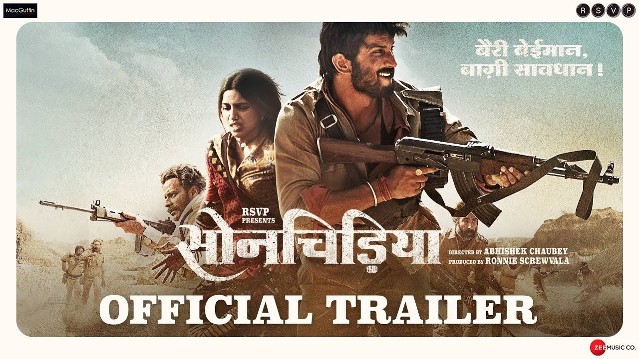 Sonchiriya Trailer